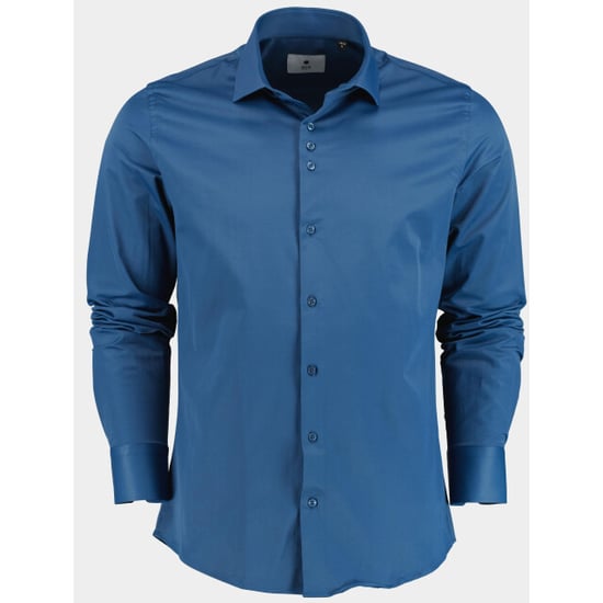 Ferlucci Casual hemd lange mouw napoli/steelblue - Image 1