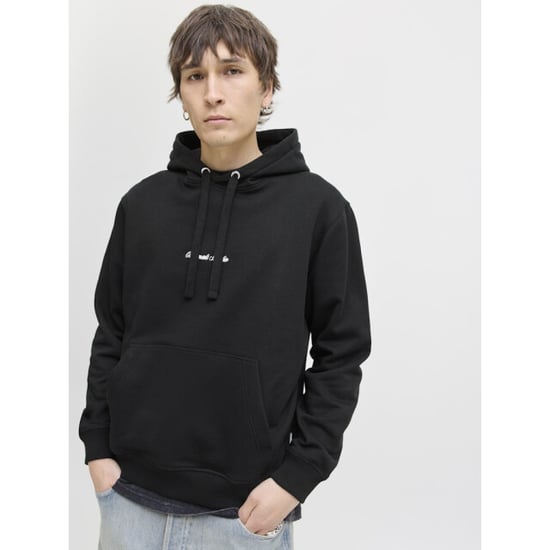 Jack & Jones jornorrebro emb sweat hood noos 12282861 black - Image 4