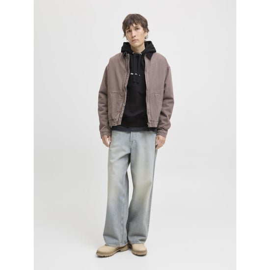 Jack & Jones jornorrebro emb sweat hood noos 12282861 black - Image 5