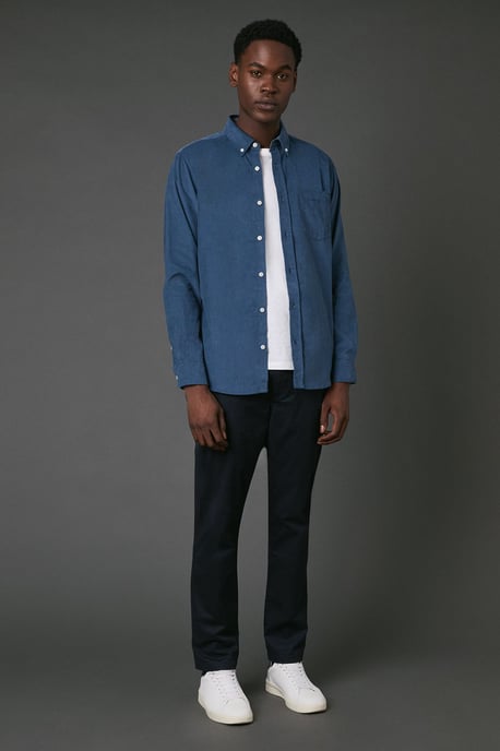 Corduroy Long Sleeve Shirt - Image 2
