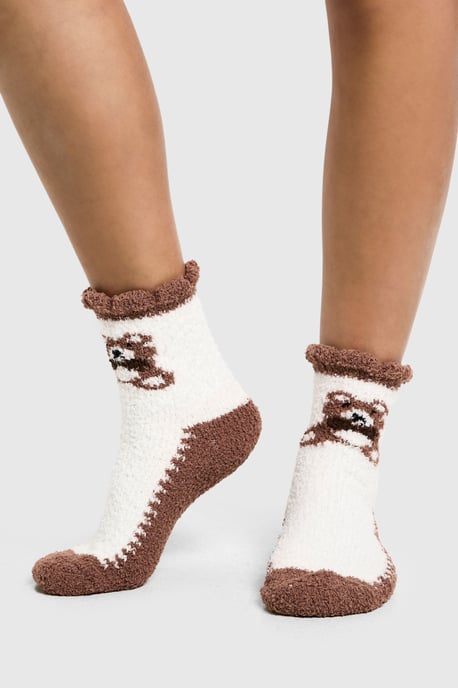 Bear Fluffy Socks - Image 1