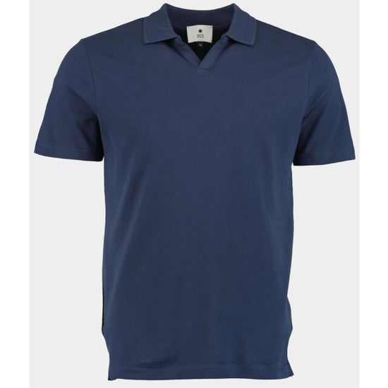 Bos Bright Blue Polo korte mouw polo v placket 2804425/208 cobalt blue - Image 1