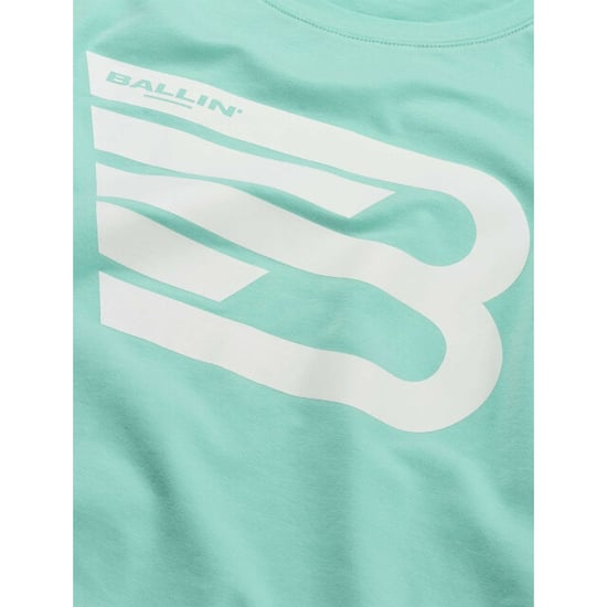 Ballin Amsterdam T-shirt shirt print dark mint - Image 2