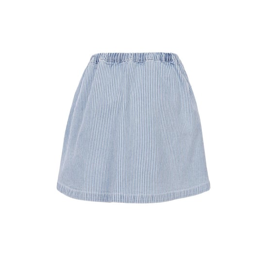Looxs Revolution Gestreept denim rokje bleach blue voor meisjes in de kleur - Image 3