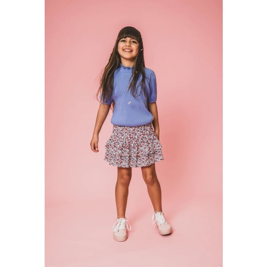 Looxs Revolution Fancy rib top lavendel voor meisjes in de kleur - Image 6