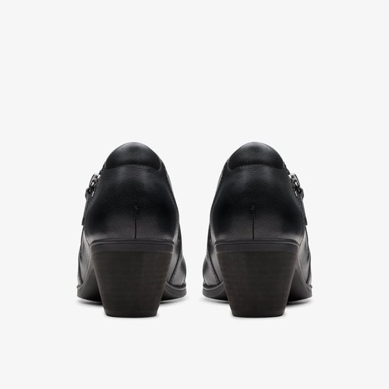 Emily2 Braley Black Leather Shoes - Image 5