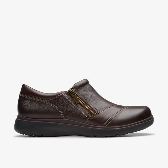 Certina Pure Dark Brown Lea Shoes - Image 1