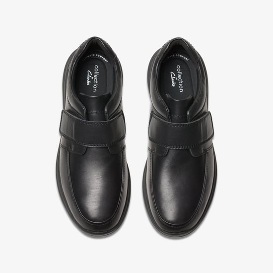 Watchet Strap Black Leather Shoes - Image 6