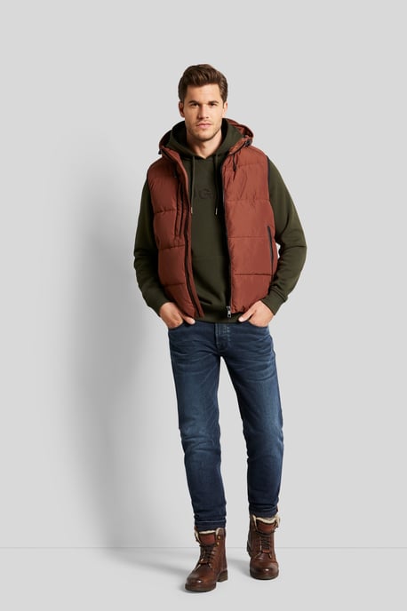 Bugatti Herren Waistcoat met afneembare capuchon - Image 4