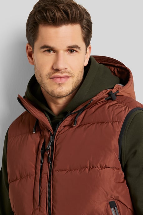 Bugatti Herren Waistcoat met afneembare capuchon - Image 5