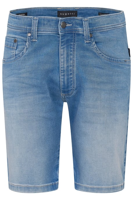 Bugatti Herren Jeans Bermuda in used-wash dessin - Image 3