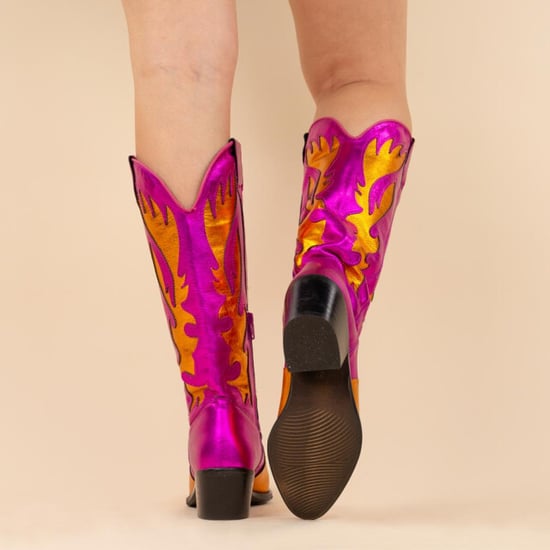 DWRS Label Cowboyboots 28520 regina oranje dames maat: leer - Image 1
