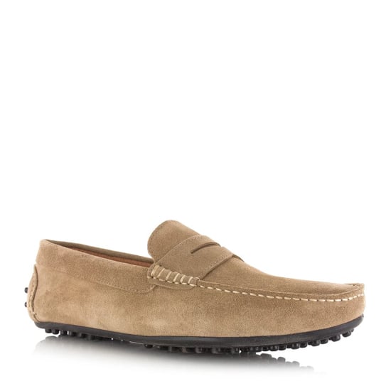 CTWLK. hugo corda suède loafers taupe loafers heren - Image 5