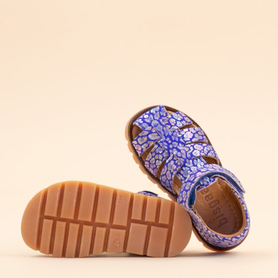 Bisgaard Sandal beka cobalt fantasy kids meisjes leer - Image 2