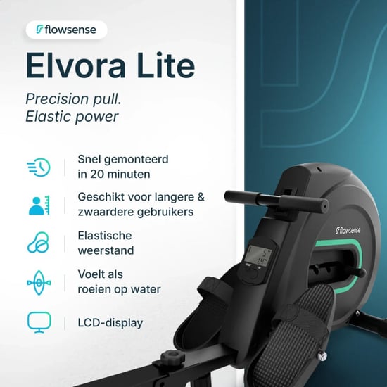 Mirlux Roeitrainer elvora lite elastische weerstand - Image 3