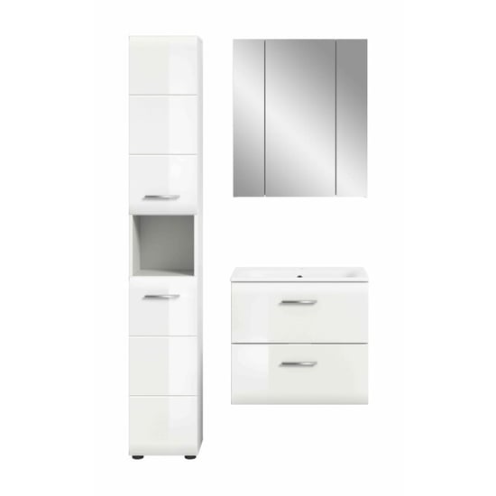 Furnilux Ijs badkamercombinatie hoogglans mdf tz nb - Image 2