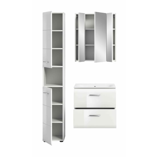 Furnilux Ijs badkamercombinatie hoogglans mdf tz nb - Image 4