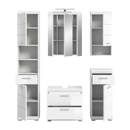 Furnilux Scout badkamercombinatie hoogglans mdf tz nb - Image 2