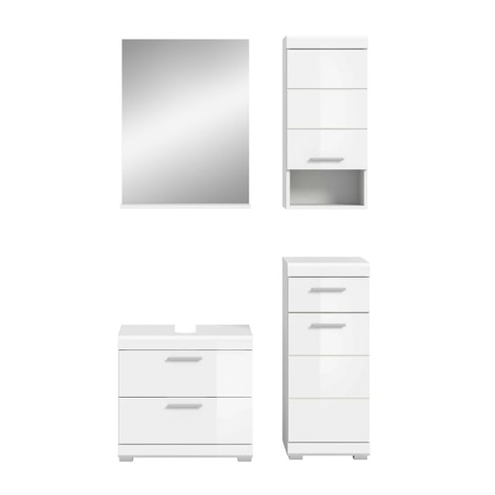 Furnilux Scout badkamercombinatie hoogglans mdf tz nb - Image 3