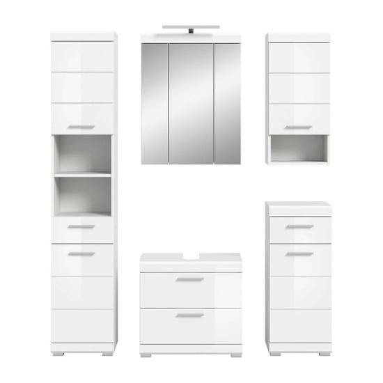 Furnilux Scout badkamercombinatie hoogglans mdf tz nb - Image 3