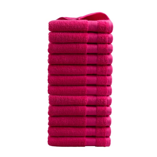 DoubleDry Handdoeken set 50 x 100 cm 12 stuks 100% zacht katoen 500 g/m2 - - Image 1