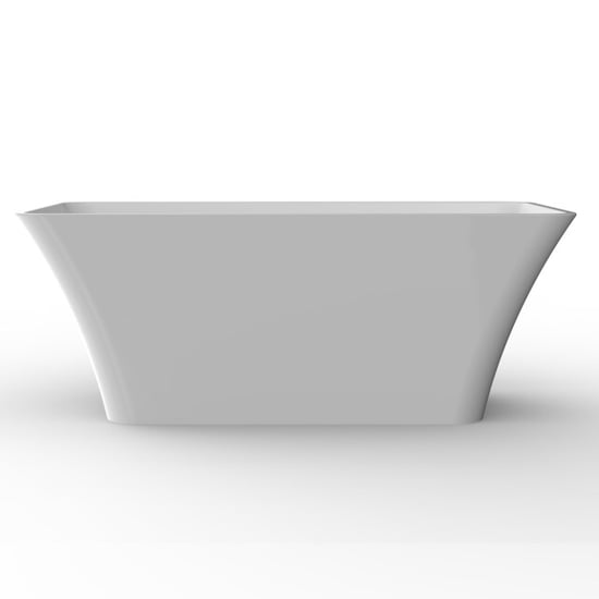 Badplaats Ligbad lily 170 x 75 x 58 cm vrijstaand bad hoogglans - Image 4