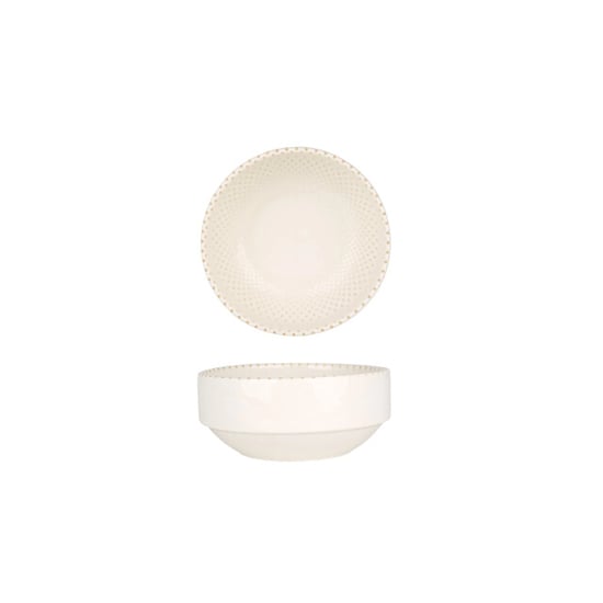 Rinart Serveerschaal punto porselein 12 cm (340cc) set van 2 - Image 1