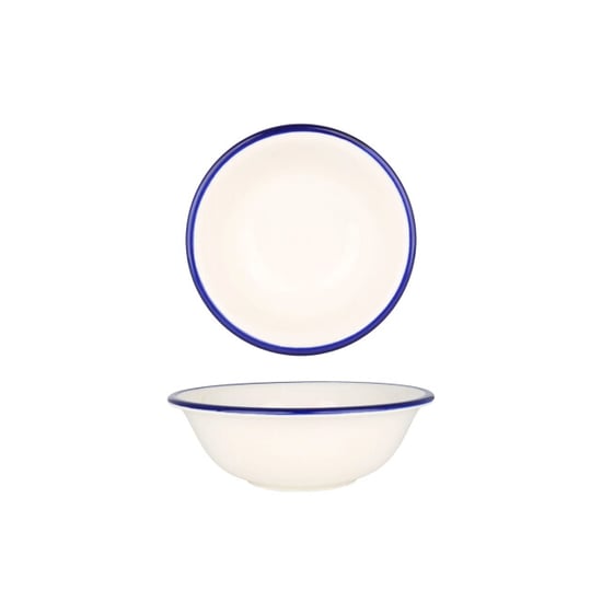 Rinart Kommetje blue edge porselein 16 cm (400cc) set van 6 - Image 1