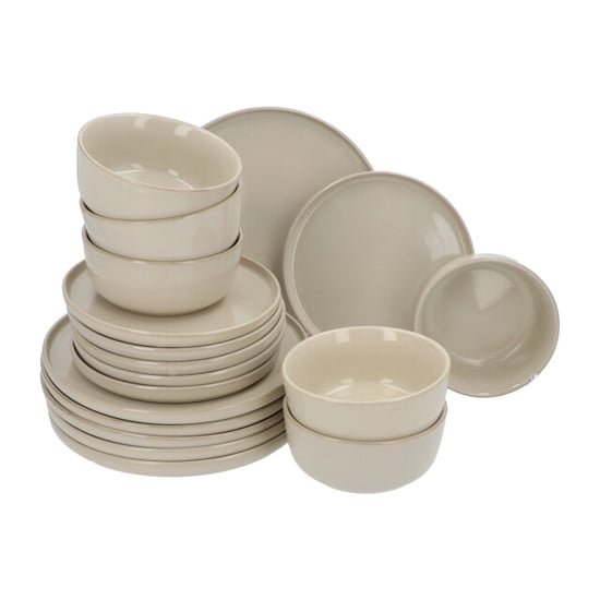 Secret de Gourmet 6 persoons 18-delig servies terre geglazuurd keramiek - Image 1