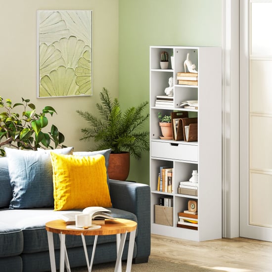 4goodz Boekenkast met 9 vakken en 1 lade 24x60x158 cm - - Image 2