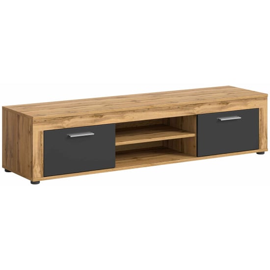 Furnilux Jam lowboard grijs melamine wotan nb - Image 1