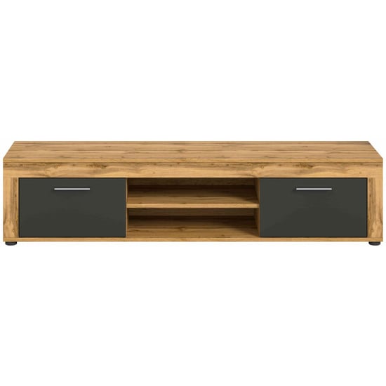 Furnilux Jam lowboard grijs melamine wotan nb - Image 2