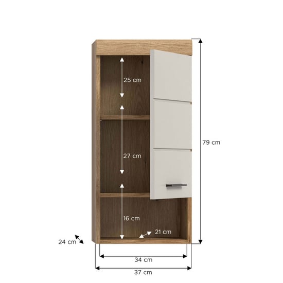 Furnilux Scout wandkast kasjmier mat mdf tz evoke nb - Image 3