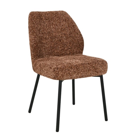 Livingfurn eetkamerstoel tess bordeaux set van 2 63x48x83cm - Image 1