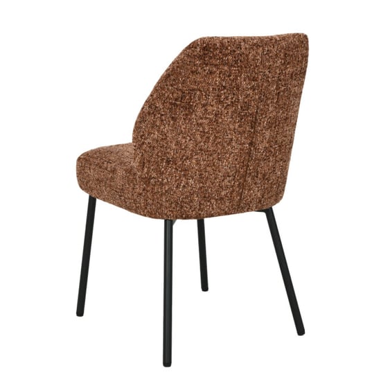 Livingfurn eetkamerstoel tess bordeaux set van 2 63x48x83cm - Image 3