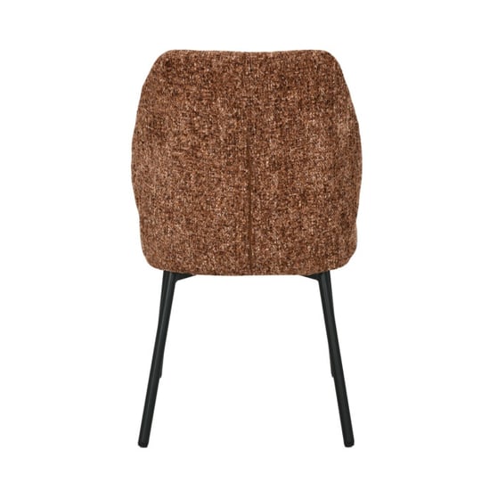 Livingfurn eetkamerstoel tess bordeaux set van 2 63x48x83cm - Image 5
