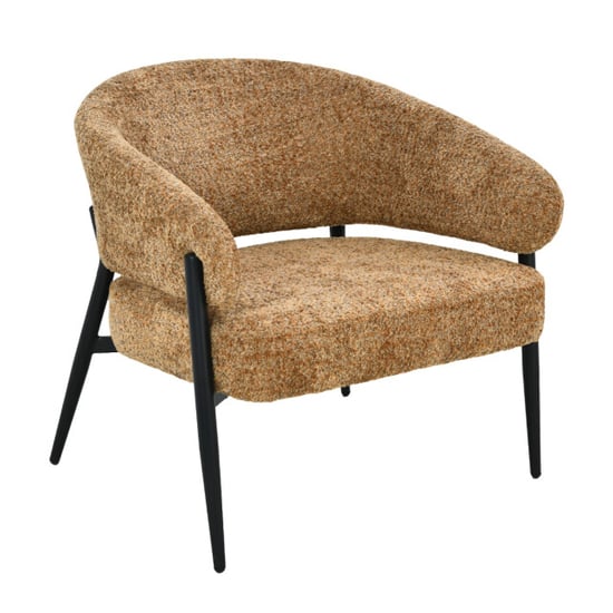Livingfurn fauteuil dilan venga cognac 72.5x73x75cm - Image 1