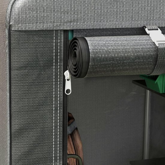 4goodz Opslagtent voor fietsten of gereedschap weersbestendig 1,2x1,8x1,6 mtr - Image 2