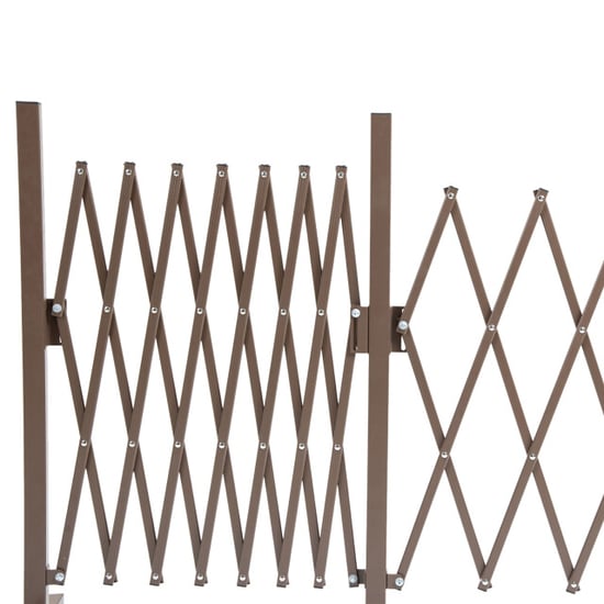 4goodz Outsunny flexibel hekwerk uitrekbaar van 52 405 cm aluminium - Image 2