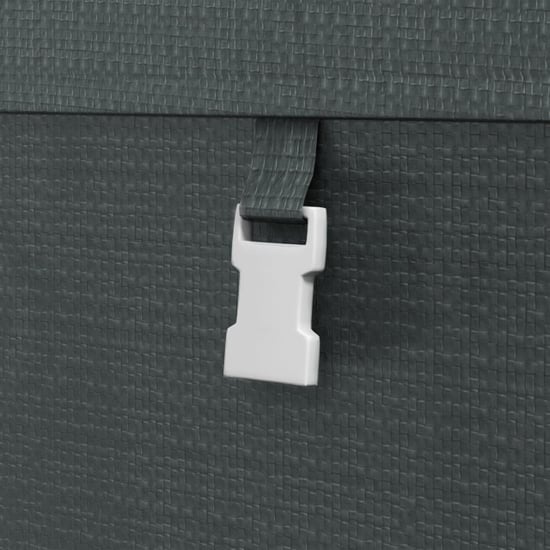 4goodz Opslagtent voor fietsten of gereedschap weersbestendig 1,2x1,8x1,6 mtr - Image 3