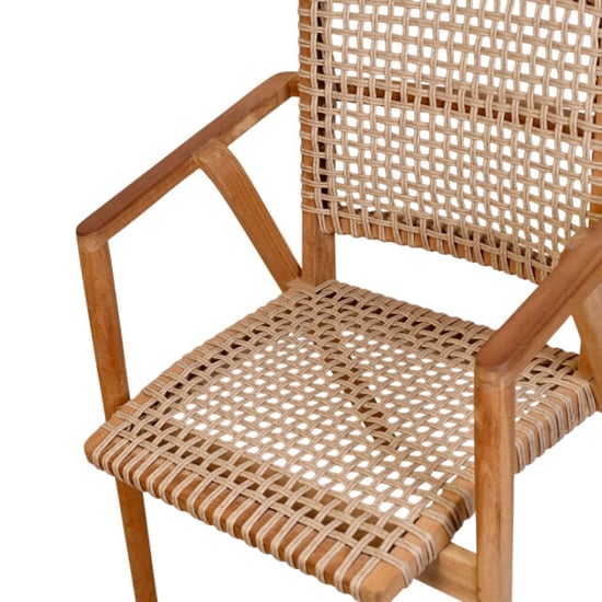 Livingfurn tuinstoel stacking anya 58x63.5x84.5cm - Image 2