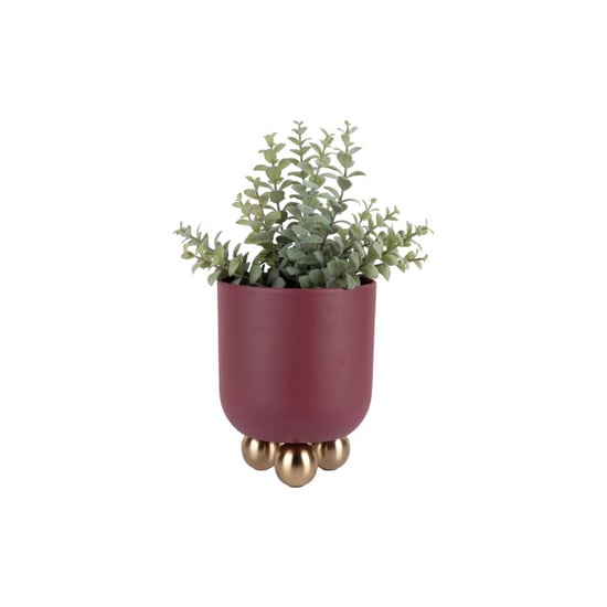 Present Time bloempot estilo small bordeaux - Image 3