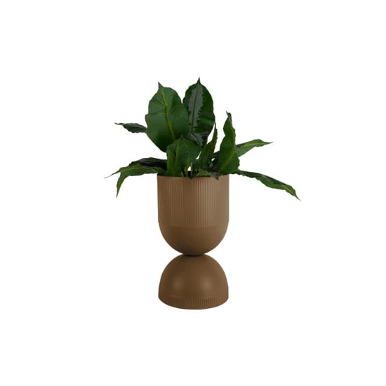 Present Time bloempot tonar large mocha brown - Image 2