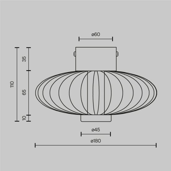 Maytoni wandlamp amulet - Ø18 - Image 3