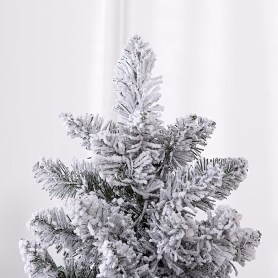 Homcom Kerstboom met sneeuw 180 cm led verlichting - - Image 3