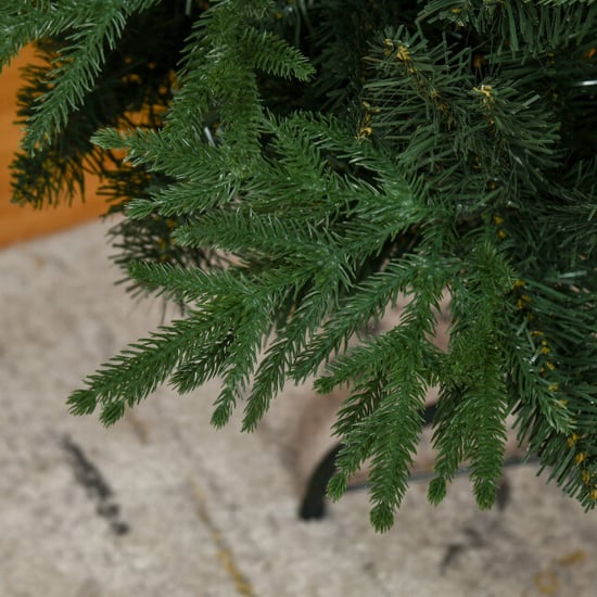 Homcom Kerstboom, kunstspar, realistisch uiterlijk, snelle montage, kunststof, - Image 5