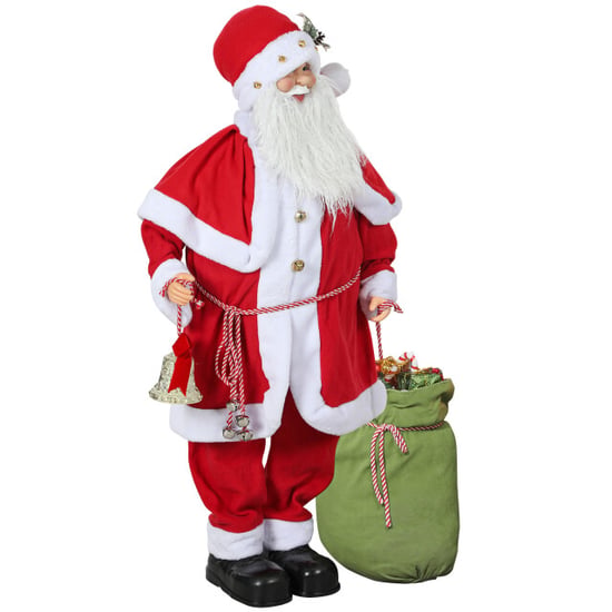 Homcom Kerstman beweegbaar met geluidssensor gelach & muziek 140 cm - Image 1