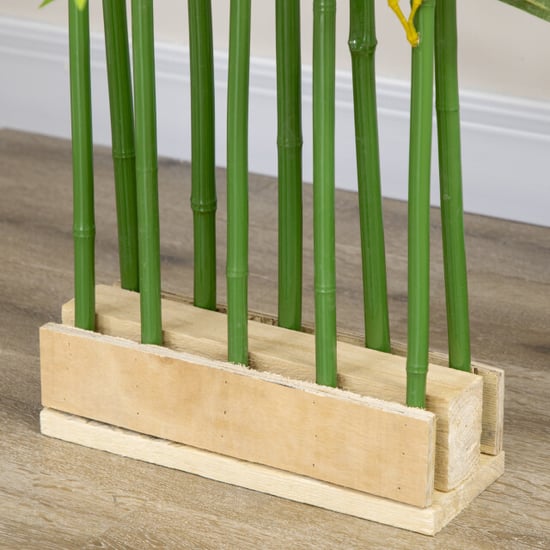 4goodz Kunstplant bamboe roomdivider 180 cm hoog groen - Image 4