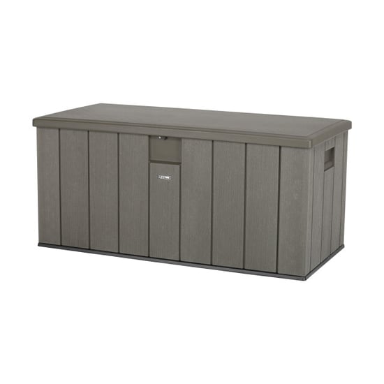 Lifetime Kunststof kussenbox 570 ltr tuinkist 72x151x69cm donker - Image 1