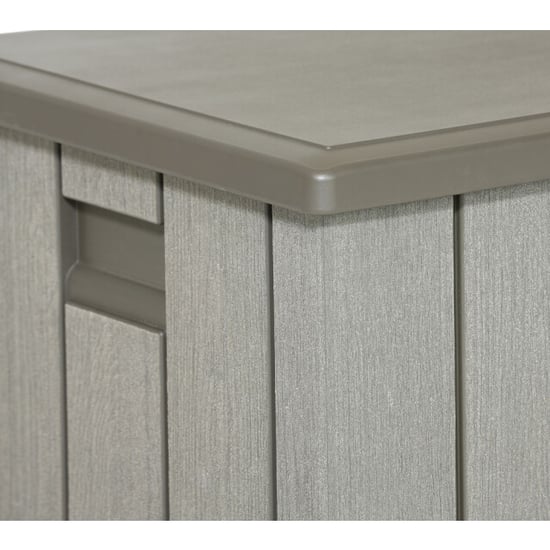 Lifetime Kunststof kussenbox 570 ltr tuinkist 72x151x69cm donker - Image 2